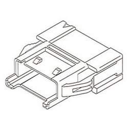 2.5-mm Pitch Mini-Lock (TM) Plug Housing 51198 (51198-0200) 