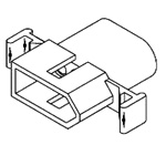 Standard .093" Plug Housing (1396) (1396-P1) 
