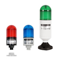 LED Indicating Lamp, 56 mm, Dome Type - PTD Series (PTD-ARF-1FF-C) 