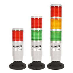 45 mm Bulb Type Tower Light (Flashing Only) - MT4B Series (MT4B4CLM-RYGB) 