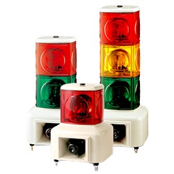 Large Scale Square Tower Light Indicator - MSGS Series (MSGS-502-RYGBC) 