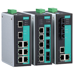 5 / 8 Port Industrial Use Entry Level Managed Ethernet Switch