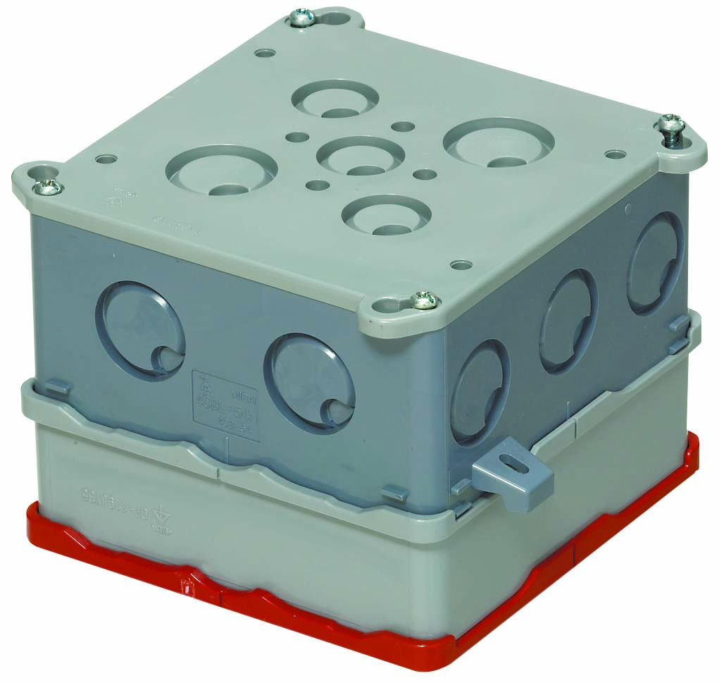 Large Square Concrete Box (With Heat Resistant Plaster Ring)