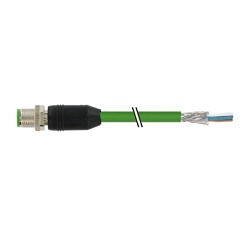 Fieldbus Connector Power Cable M12 Open-end