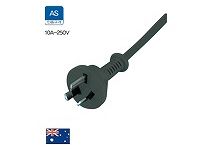 Specified Plug Length on One-end Cut Power Cord (for AS Australia)