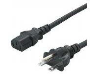 AC Cord, Fixed Length (PSE), With Both Ends, Rated Voltage (V): 250