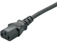 AC Cord, Fixed Length (VDE), Single-Side Cut-Off Socket, Rated Voltage (V): 250 (EE-CESS-3) 