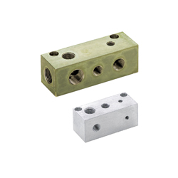 Manifold Blocks - Hydraulic / Pneumatic, Selectable Thread Size