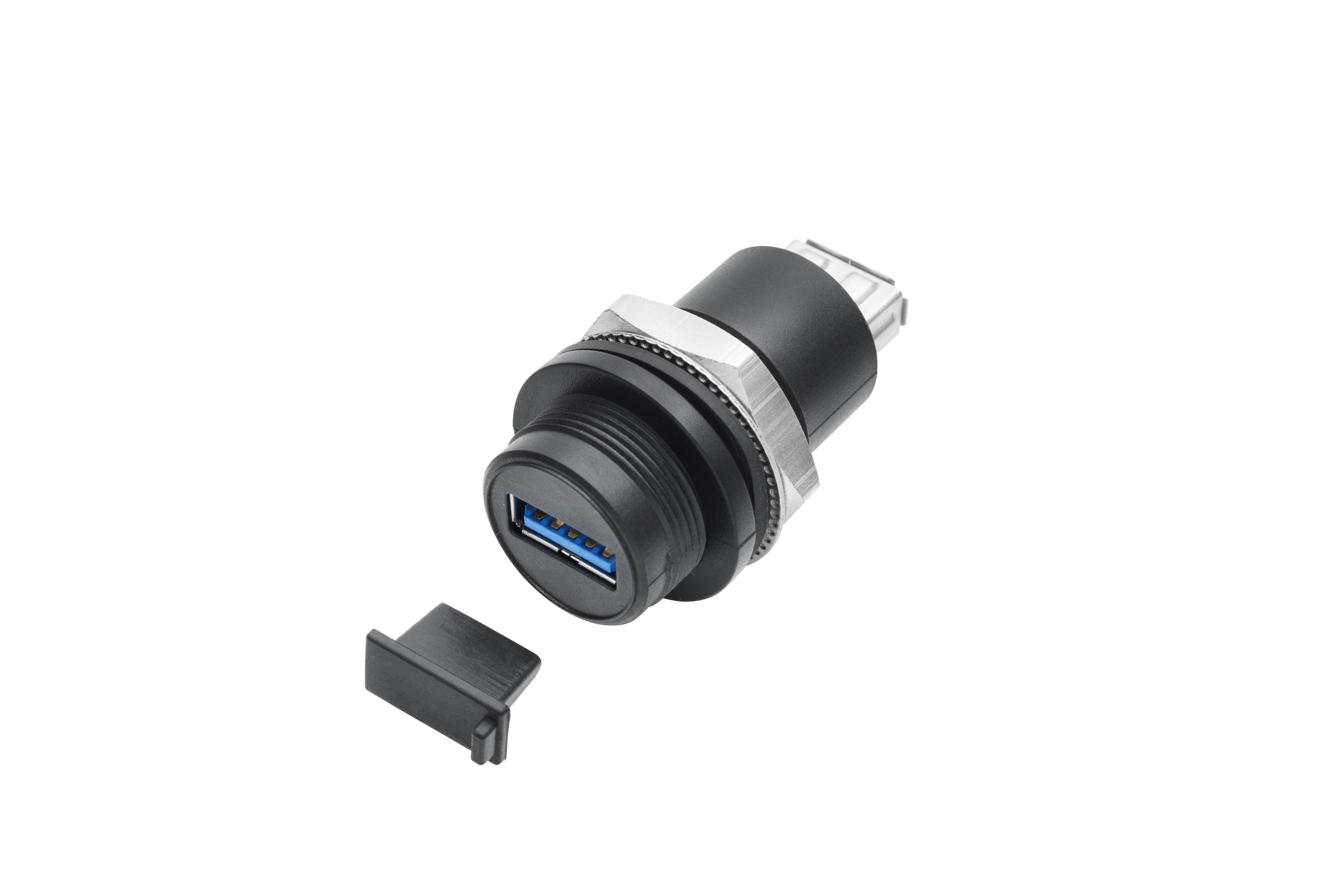 USB 3.0 (2.0 Compatible) Adapters, IP65 Panel Mounting
