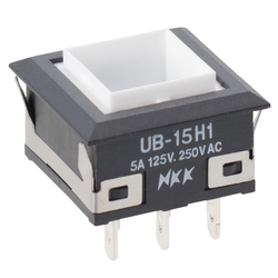 Illuminated-Type Push-Button Switch, UB Series (UB-16H1KKS1R) 