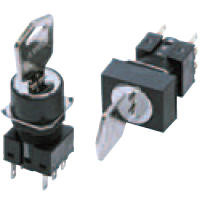 Optional Key Type Selector Switch A165K, Optional Part (A16S-3N-2) 
