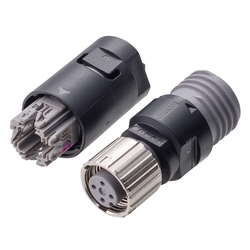 Round Waterproof Connector - XS5 (XS5R-D426-5) 