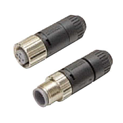 Round Waterproof Connector (M12) XS2 (XS2P-D422-2) 