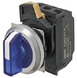 φ30 mm Selector Switch (Illumination Type) A30NW Series (A30NW-2ML-TYA-G102-YD) 