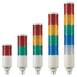 Bulb Flashing Tower Lamp (ST45B Series)_Mounting Base Included (ST45B-BZ-4-220-SZ18) 