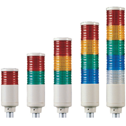 LED Flashing Tower Lamp (ST56L Series)_Mounting Base Included (ST56L-BZ-4-24-SZ18) 