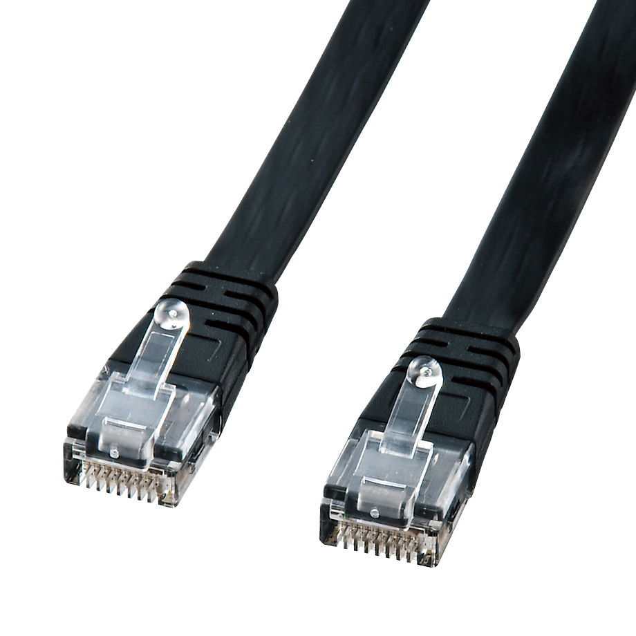 CAT5e UTP (strand wire) flat LAN cable (LA-FL5-01K) 