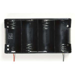 Battery Holder with Lead Wire / Pin / Snap Terminal (SN3-2PC-P) 