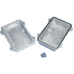 Aluminum Die Cast Box with Waterproof and Dustproof Shield, HQ Series