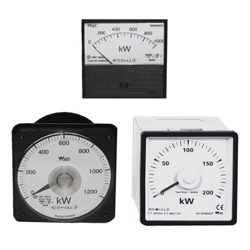 Wattmeter (kW) (Angle Type/Wide Angle/DIN) 