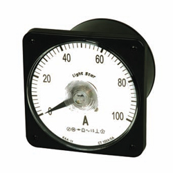 11 Type (Wide Angle) Meter - DC Ammeter