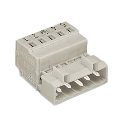 Spring Type Connector, Misfitting Prevention Type, 721 Series, 5-mm Pitch / Male (721-602) 