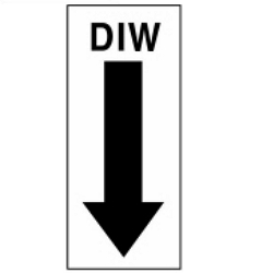 Warning Label: DIW