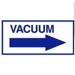 Warning Label: VACUUM