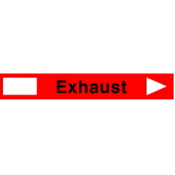 Warning Label: Exhaust