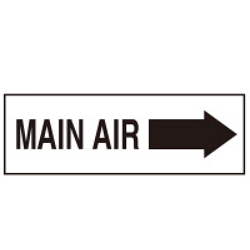 Warning Label: MAIN AIR