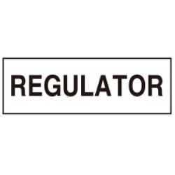 Warning Label: REGULATOR