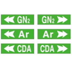 Warning Label: GN2-Ar-CDA