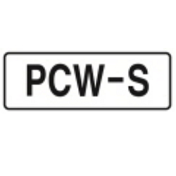 Warning Label: PCW-S