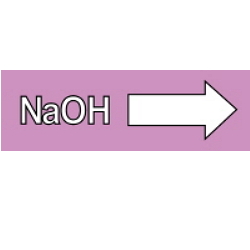 Warning Label: NaOH