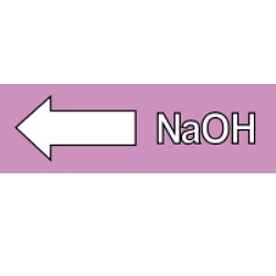 Warning Label: NaOH