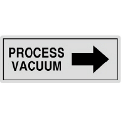 Warning Label: PROCESS VACUUM