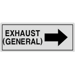 Warning Label: EXHAUST (GENERAL)