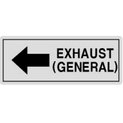 Warning Label: EXHAUST (GENERAL)