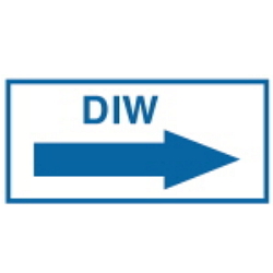 Warning Label: DIW (PS-013)
