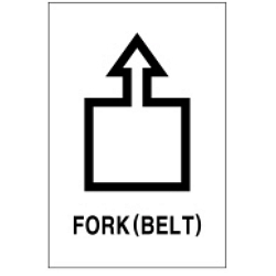 Warning Label: FORK-BELT-Fork-Belt