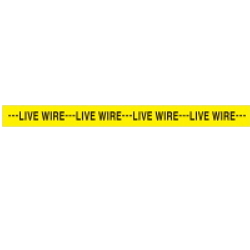 Warning Label: LIVE WIRE