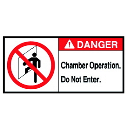 Warning Label: Chamber