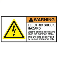 Warning Label: SHOCK