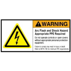 Warning Label: Electric Shock