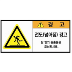 Warning Label: Upside down-Fall-protrusion