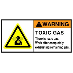 Warning Label: Toxic Gas