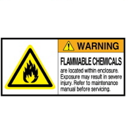 Warning Label: Flammable