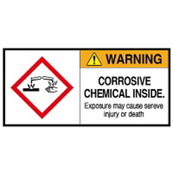 Warning Label: Corrosion