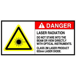 Warning Label: Laser