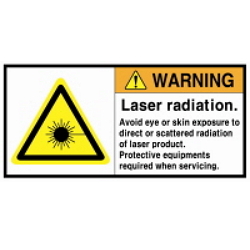 Warning Label: Laser